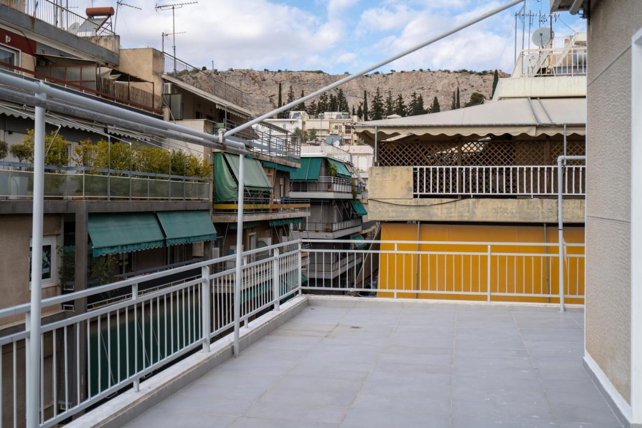 דירות Athens Hideout Apt, Big Rooftop With City View מראה חיצוני תמונה