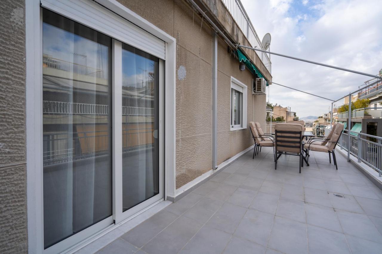 דירות Athens Hideout Apt, Big Rooftop With City View מראה חיצוני תמונה
